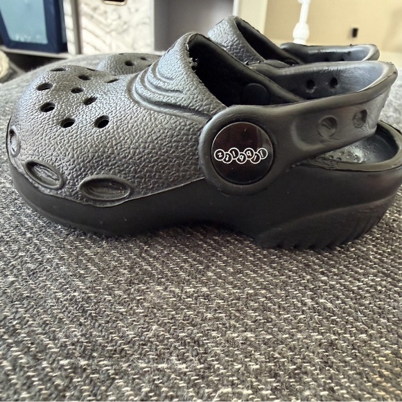 CROCS Other - EUC Jibbitz by CROCS Kids Black Water Shoes XXS C4/5 Baby UNISEX